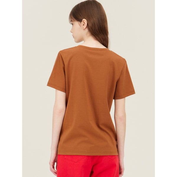 엘리펀트 엠보 반팔 티셔츠_BATS99531BR