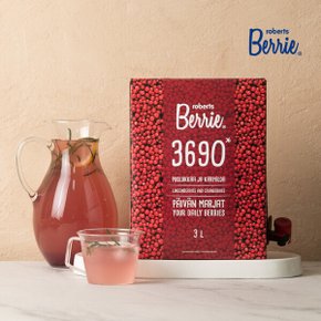 링곤베리 크랜베리 3690 디스펜서 3000ml 과채주스 생 과일쥬스 아침 건강 음료 쥬스