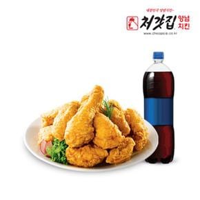 처갓집 양념치킨 후라이드치킨+콜라 1.25L