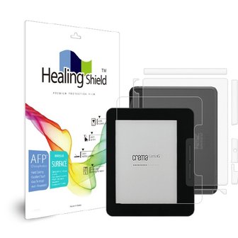 Healing Shield 예스24 크레마 카르타 G 올레포빅 액정보호필름1매 외부보호필름 세트