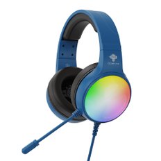 지데빌 GDEVIL G535 AURORA 가상 7.1채널 RGB 게이밍 헤드셋 (블루)