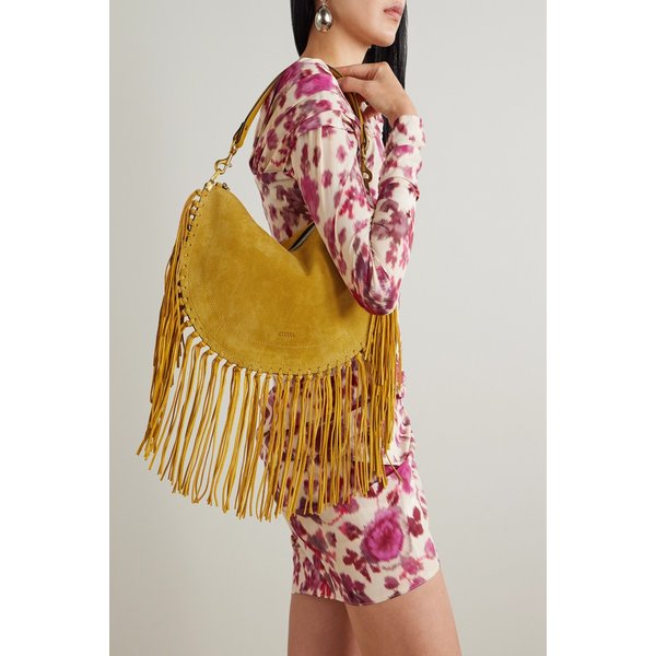 오스칸 소프트 프린지 스웨이드 숄더백 46376663162986541