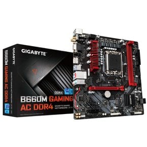 GIGABYTE B660M GAMING AC DDR4A Micro-ATX [Intel B660 CPU(LGA1700) MB5774 마더보드 칩셋