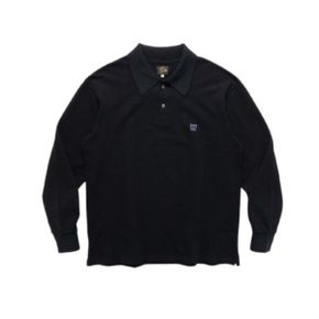 NEEDLES 니들스 LS Polo Shirt - Black (PU296) (롱슬리브 폴로 티셔츠) 2254196