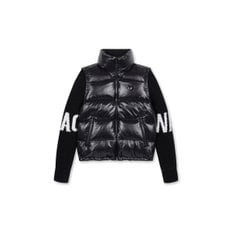 [Exclusive] Women Down Hybrid Knit Zip-up Jacket_WWWAW24901BKX