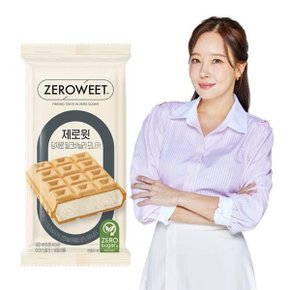 [펄세스] 제로윗 당제로 아이스크림 밀크바닐라 모나카 140ml x 6개...