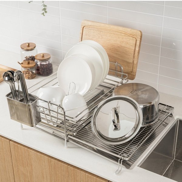 STS304 스텐 식기건조대 1단