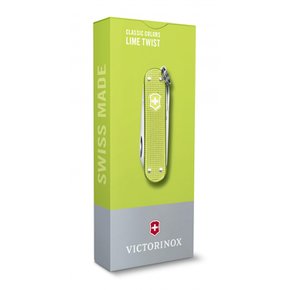 ALOX Lime Twist VICTORINOX(빅토리녹스) 클래식 클래식 칼라즈 다기능 나이프 아웃도어 캠프