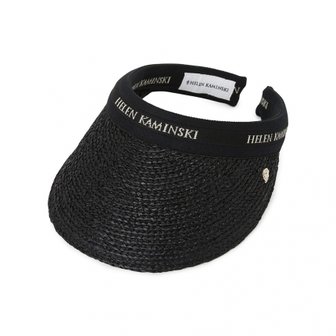 헬렌카민스키 [부산점] 비앙카 여성 바이저 HAT50265 CHARCOAL BLACK LOGO