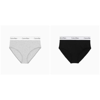 Calvin Klein Underwear 여성 모던코튼 하이웨스트 비키니 2종 택 1(QF6280-001/020)