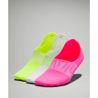 룰루레몬 30% ▼ W 파워 스트라이드 노 쇼 액티브 그립 세트 (3 pcs) - HILP/JBKK/HIYE