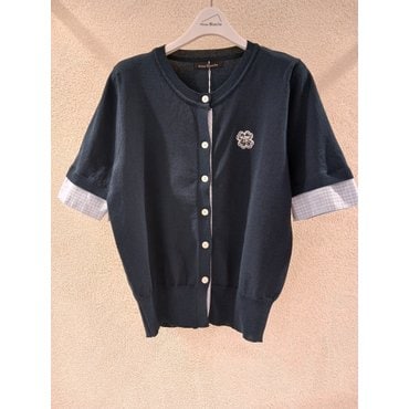 메종블랑쉬 체크소매배색 M253JKT801