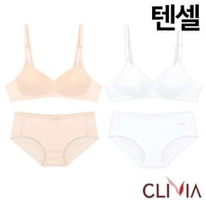 주니어2단계 텐셀 자카드 몰드브라팬티2종[CLB6061]75A-85A