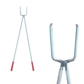알루미늄 연탄집게 70cm 연탄국자 손잡이 화덕 연탄