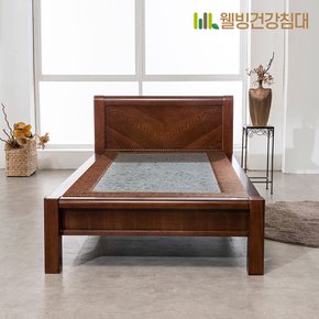 [웰빙건강침대] 그루잠 싱글 청맥반석 돌침대 S