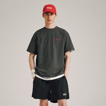 윌슨 퓨어드라이 스몰로고 티셔츠 UNI/CHR/W251003NTS33
