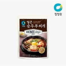 청정원 호밍스 얼큰 순두부찌개 450g