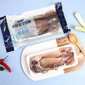 신선하게 손질된 통 오징어 6마리 (270g x 3팩)[32964042]