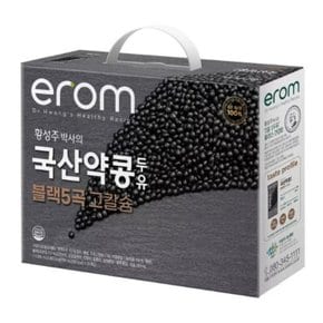 이롬 국산 약콩 두유 190ml (96팩) 블랙5곡 고칼슘