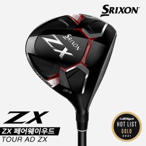 [단가인하][던롭스포츠코리아정품]2021 스릭슨 ZX 페어웨이우드 [남성용][Tour AD ZX 샤프트]