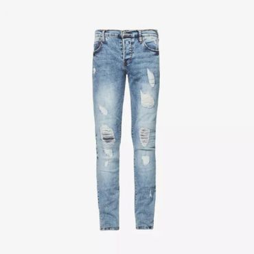 이스퀘어 5498043 TRUE RELIGION Rocco distressed skinny jeans