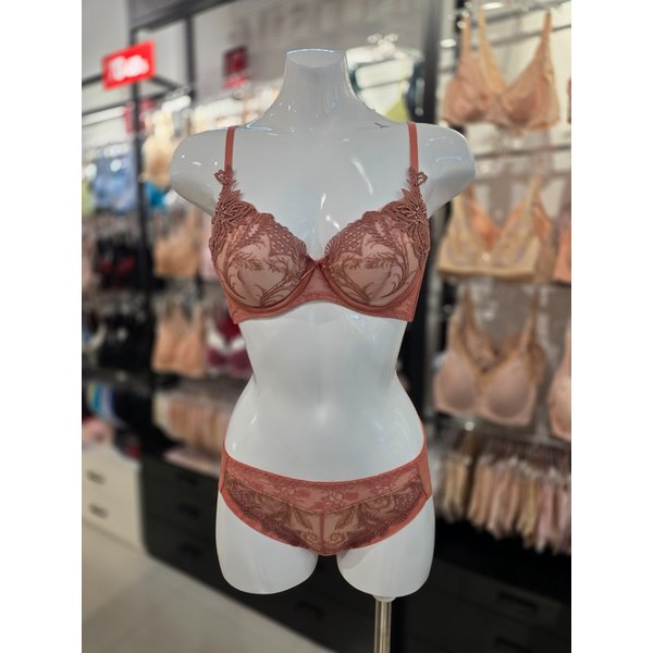 [시흥점] S 비너스 ) 오르화 페어리 풀컵 패드 브라, 헴팬티 세트 [OBR5916/OPT5916H-RU]