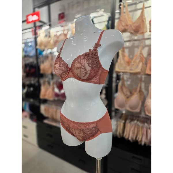 [시흥점] S 비너스 ) 오르화 페어리 풀컵 패드 브라, 헴팬티 세트 [OBR5916/OPT5916H-RU]