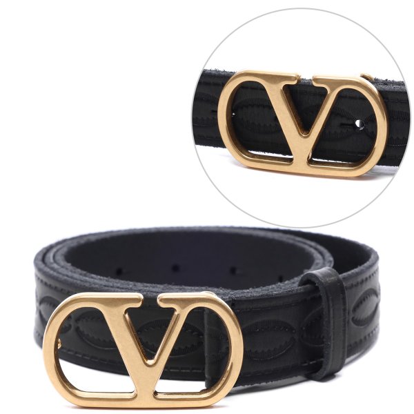 [부산점] 25FW 남성 브이로고 시그니처 벨트 (7Y2T0SM3 ZIM 0NO 25F)