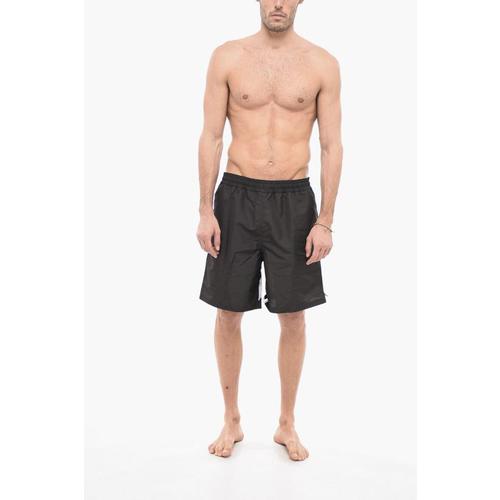 오프화이트 스윔팬츠 OMFD008S23FAB0011001 Black