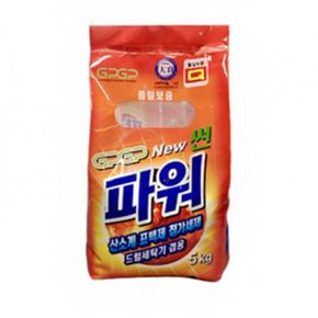 세탁 가루 세제 빨래 세탁기 찌든떄 5kg 1개W6FDDD2