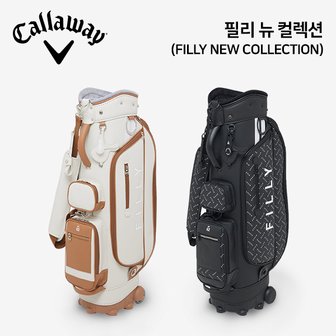 BIG GOLF [캘러웨이코리아정품] 필리 뉴 컬렉션 (FILLY NEW COLLECTION) 바퀴형 캐디백 / 여성용