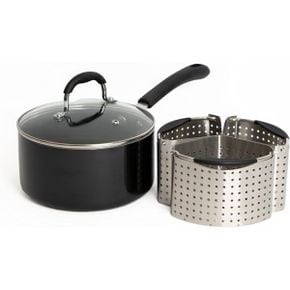 영국 마스터클래스 냄비 Bundle of MasterClass Aluminium NonStick Enamel Saucepan with Lid 2