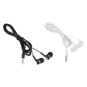 주닉스 ZNS-K22 이어폰 3.5mm 유선 블랙 이어폰 인 이어 헤드폰