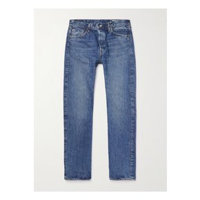 105 Straight-Leg Selvedge Jeans 블루