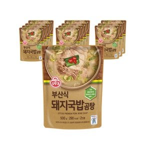 부산식 돼지국밥 곰탕 500g (12개)