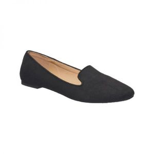 이스퀘어 3959243 French Connection Delilah Womens Faux Suede Slip-On Smoking Loafers