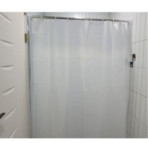 링포함 방수 욕실 욕조 샤워 커튼 커 120x180 화이트
