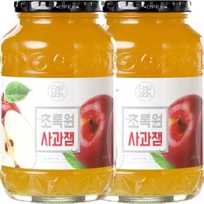 초록원 사과잼 2kg(1kg x 2병) (WDA2E95)