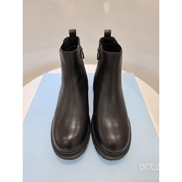[시흥점] 여성 첼시 청키 앵클부츠 (FLB410)