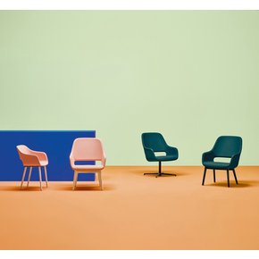 [페드랄리] 바빌라 컴포트 패브릭체어 3colors