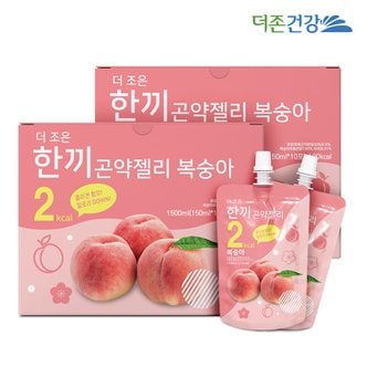 더존건강 한끼 곤약젤리 복숭아 150ml 10팩 2박스