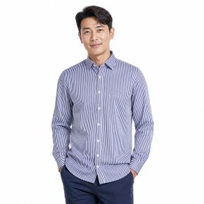 남성 윈터 소프트 줄무늬 캐주얼 셔츠 DE SHW 508_P437692244