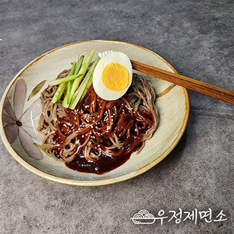  [G][우정제면소] 비빔메밀국수 6인분세트 (생면1kg+비빔장6봉)