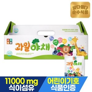 순수식품 어린이 과일 야채주스 1박스 (30포x100ml)