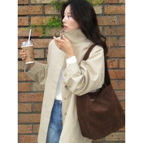 SIAC3088 Suede Piren Bag_Brown