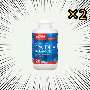 자로우 포뮬러스 오메가3 EPA+DHA 발란스 240정 2통