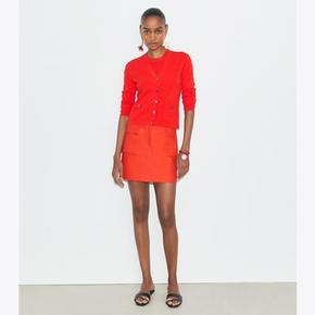 [시즌오프30%]토리버치 티 모노그램 자카드 가디건 - 블레이징 레드