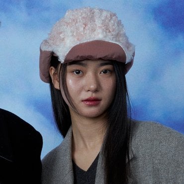 리끌로우 DORI TWO-WAY EARFLAP HAT PINK