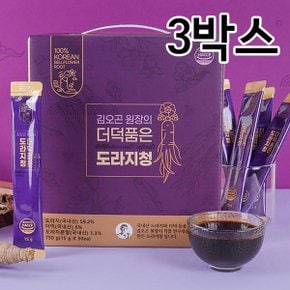 김오곤원장  더덕품은 도라지청 15gX50포 3박스(총150포)/국산도라지/국산더덕