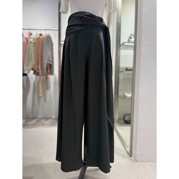 [여주점] 제원단 끈 와이드 팬츠 ES2BX001